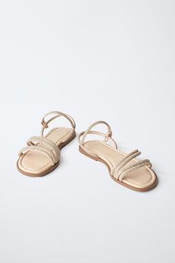 SANDALIA BRILLOS / Oro - Zara фото 3