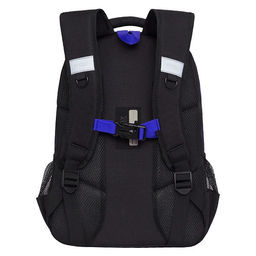 RB-453-3 Рюкзак школьный с картхолдером на держателе - Grizzly фото 12