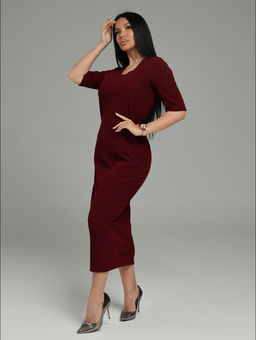 Леди костюм женский (бордо)