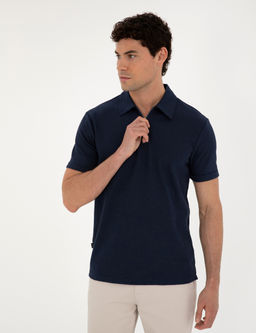 Lacivert Slim Fit Ti__rt