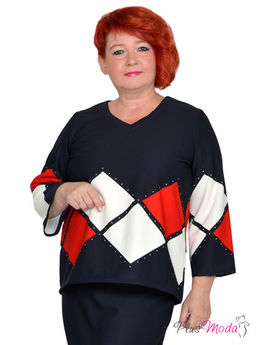 Туника Модель №1720 размеры 44-84 - Plusmoda фото 10
