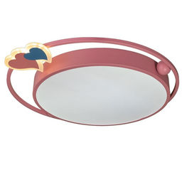 Люстра с ПДУ Ритмо LED 90 Вт 3000-6000К розовый 50?54?5.5 см BayerLux