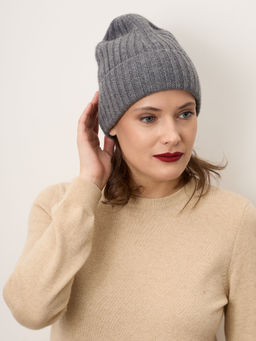 Шапка из кашемира 15-24-206-0C графит