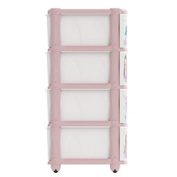 Комод 4-х секционный детский (для девочек) М1240