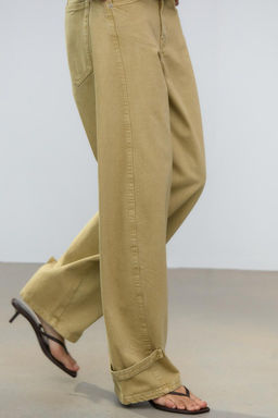 BALLOON TROUSERS WITH BELT LOOPS - Zara фото 3