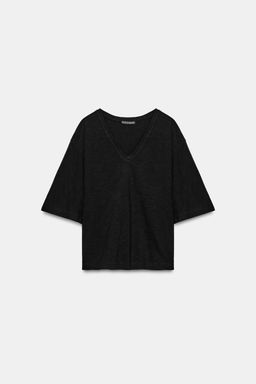 V-NECK T-SHIRT - Zara фото 25