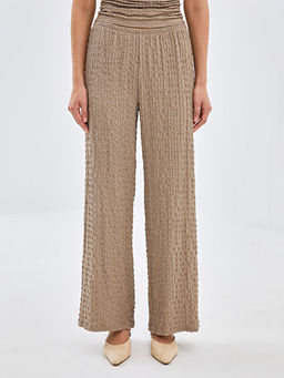 Beli Lastikli Dokulu Kad?n Pantolon