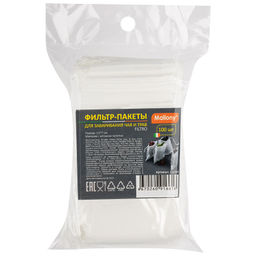 Цена за 2 шт. Фильтр-пакеты для заваривания чая и трав FILTRO, 100 шт 111263