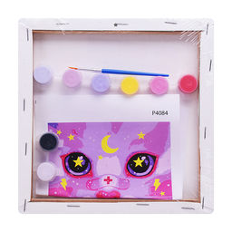 Картина по номерам "Во имя луны" 20х20см