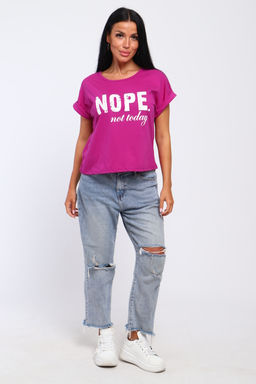 Футболка с надписью Nope, not today, Арт. 804