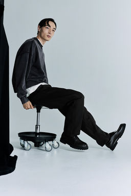 Sudadera de algodon Oversized Fit - H&m фото 4