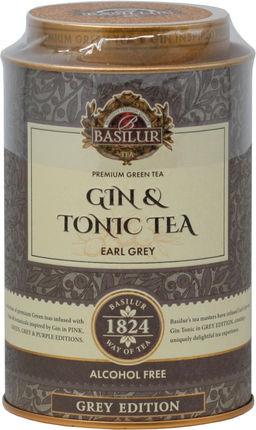 BASILUR. GIN TONIC. Grey 75 гр. жест.банка