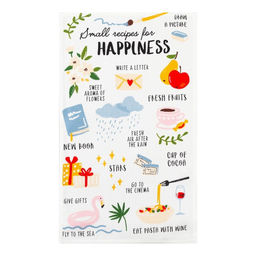 Набор кухонных полотенец Доляна Рецепты счастья, 35х60 см-2шт, 100% хлопок  фото 4