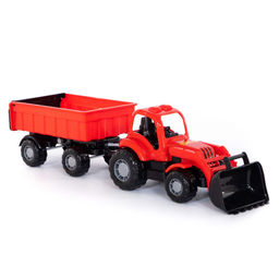 Крепыш, трактор с прицепом №1 и ковшом - Полесье фото 9