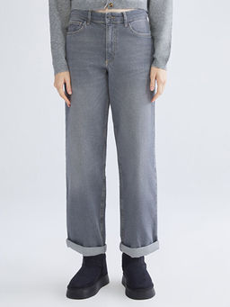 Boyfriend Fit Kad?n Jean Pantolon