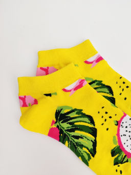 Короткие носки р. 37-44 Summer Питахайя - Krumpy фото 3