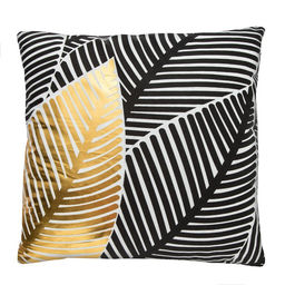 Наволочка декоративная Этель Листья 42 х 42 см, велюр  фото 6