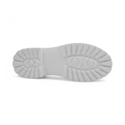 Женские туфли из натуральной кожи А5582 серые - Sport фото 3