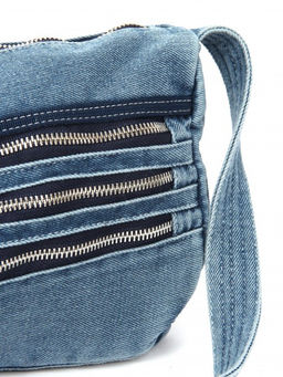 Сумка женская текстиль JN-8184, 1отдел, голубой jeans SALE 261784 - Bobo фото 4