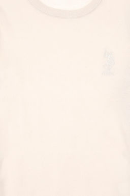 Кремовый базовый свитер для девочек Неожиданная скидка в корзине - U.s. polo assn фото 4