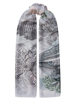 Палантин жен. виск+шелк 130х180 LDR34-862-19