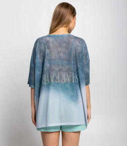 Футболка #КТ106 (10), серо-зелёный