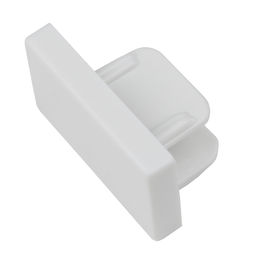 UFB-Q122 C21 WHITE 1 POLYBAG Заглушка торцевая типа G. Белая. ТМ Volpe.