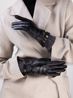 Перчатки жен п/ш LB-0981L black/grey - Labbra фото 4