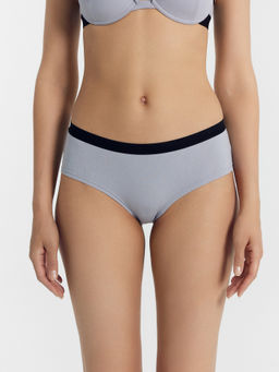 Цена за 2 штуки! Трусы женские шорты в сером цвете лунная скала 412407 - Mark formelle фото 2