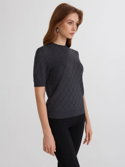 CONTE LDK24143 Джемпер женский graphite - Conte elegant фото 4