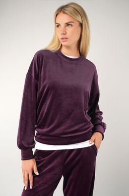 Женский велюровый костюм оверсайз Happyfox