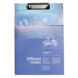 Планшет с прижимом формат А4 картон Путешествие, МИКС - Calligrata фото 4