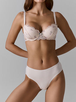 Цена за 2 штуки! Трусы женские классические бежевые - Mark formelle фото 3