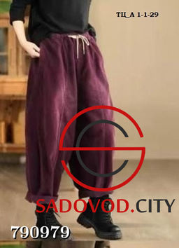 Вельветовые женские брюки - Bruno фото 8