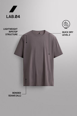 CAMISETA T?CNICA ESTRUCTURA / Morado