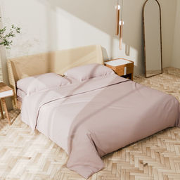 Постельное бельё Этель Дуэт Silver cloud 143х215-2шт, 215х240, 50х70+3-2 шт, мако-сатин, 114г/м2  фото 11