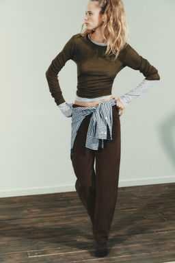 TRF BAGGY MID-WAIST JEANS