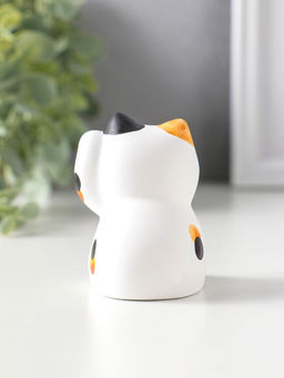 Фигурка керамика «Котик Манэки-нэко пятнистый», 5.3×7.3×6 см