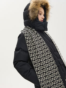 Шарф 17з16925 черный