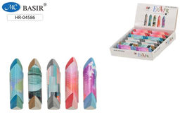 Цена за 5 шт. Ластик Basir (HR-04586) трехгранный, карт. держатель, 50мм