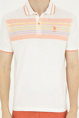 Мужская футболка цвета экрю - U.s. polo assn фото 6