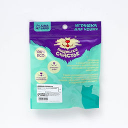 Игрушка для кошек Жучок из кошачьей мяты, 4 х 3.5 см - Пушистое счастье фото 6