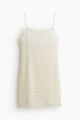 Vestido de playa efecto crochet - H&m фото 6