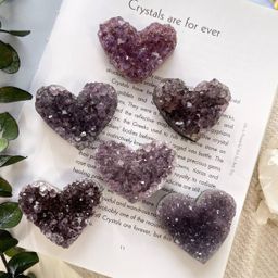 Друза "Сердце" из Аметиста