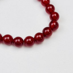 Браслет из Сердолика и Граната - Радуга самоцветов фото 4