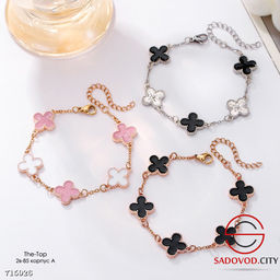 Браслет с клевером бижутерия - Bruno фото 2