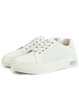 05-PDD162-2 LT. GREEN Кроссовки женские (натуральная кожа)