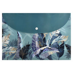 Папка для документов пластиковая арт. 65847/ 12 ЛИСТЬЯ (полипропилен, формат А4, 33.5х23 см, 1 отдел