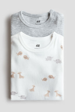 Pack de 2 bodies de algod?n - H&m фото 4
