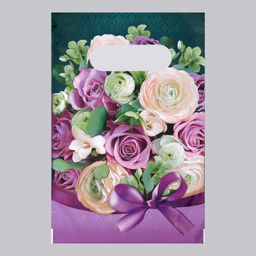 Цена за 100 шт. Пакет Барбара полиэтиленовый с вырубной ручкой, 20?30 см